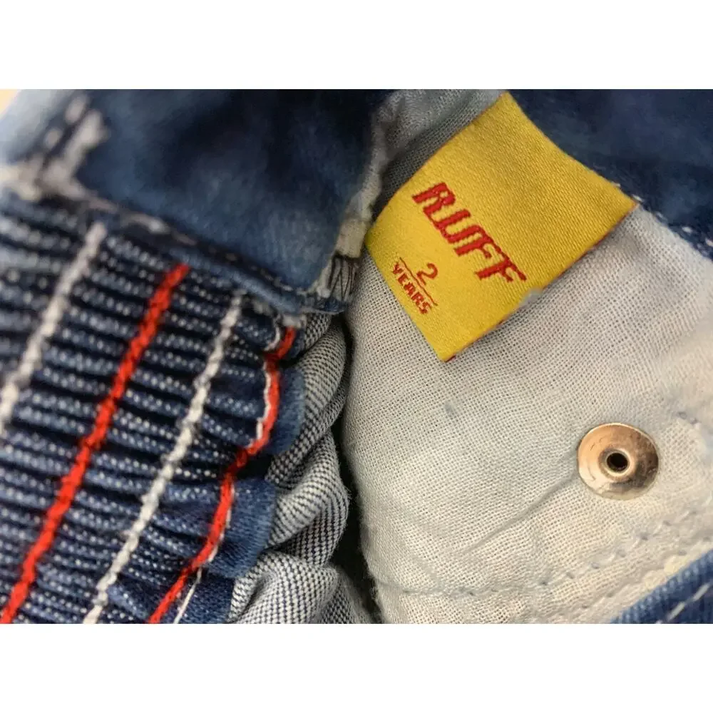 ❄️❄️❄️ RUFF 95 BOYS JEANS SHORTS SIZE 2T ❄️❄️❄️